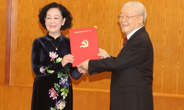 Bà Trương Thị Mai làm Thường trực Ban Bí thư