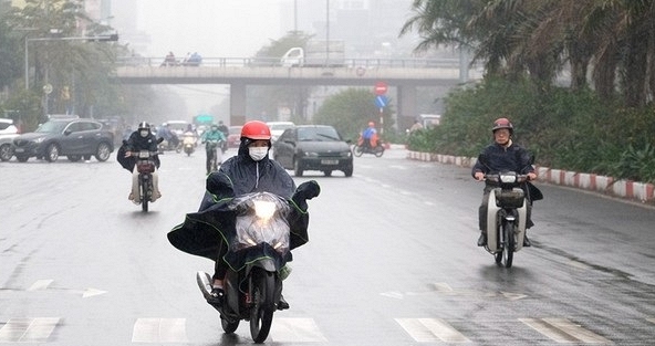 Miền Bắc chuyển mưa phùn từ đêm nay