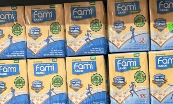 Nhật Bản thu hồi lô sữa đậu nành Fami Canxi nhập từ Việt Nam
