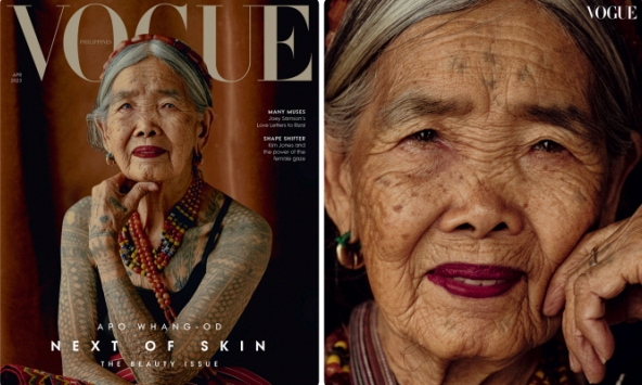 Nghệ nhân 106 tuổi thành mẫu già nhất bìa tạp chí thời trang Vogue