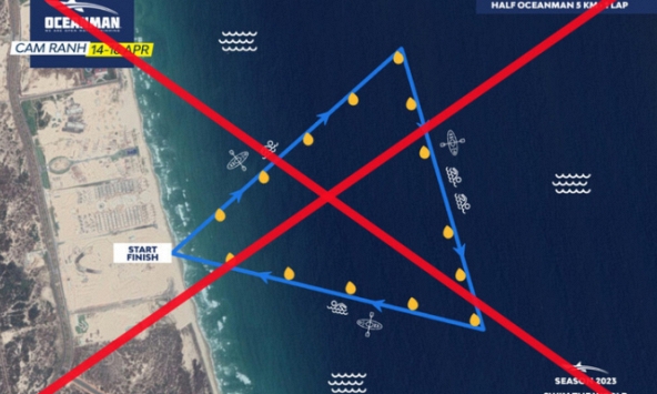Công ty tổ chức giải bơi quốc tế bị phạt vì thông tin sai về quần đảo Hoàng Sa và Trường Sa