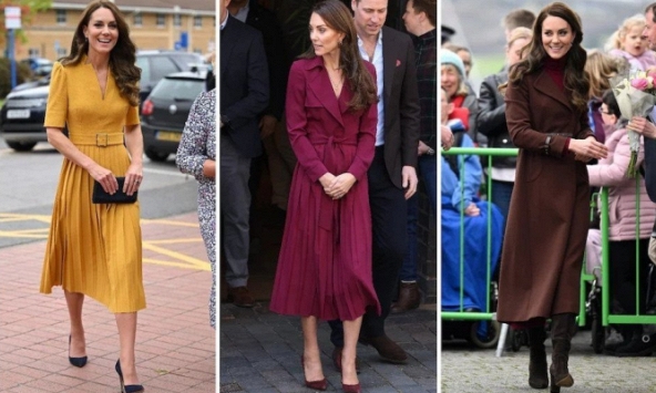 Khám phá các thương hiệu thời trang trong tủ quần áo của Công nương xứ Wales