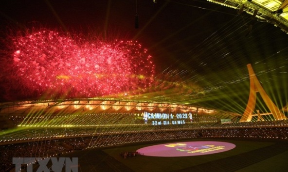 Rực rỡ những hình ảnh tại Lễ Khai mạc SEA Games 32