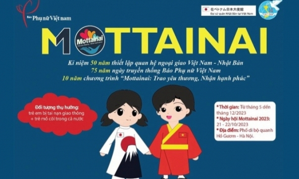 Báo Phụ nữ Việt Nam phát động chương trình Mottainai “Trao yêu thương - Nhận hạnh phúc”