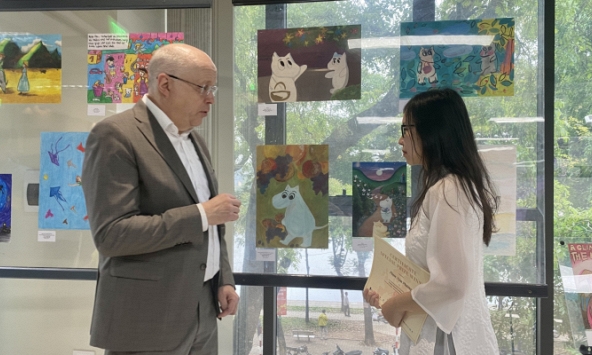 Triển lãm các tác phẩm đoạt giải cuộc thi sáng tác về các nhân vật châu Âu