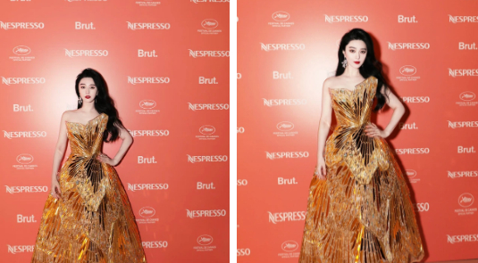 Phạm Băng Băng diện 2 mẫu váy của NTK Chung Thanh Phong tại LHP Cannes 2023