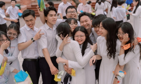 Những khoảnh khắc chia tay tuổi học trò