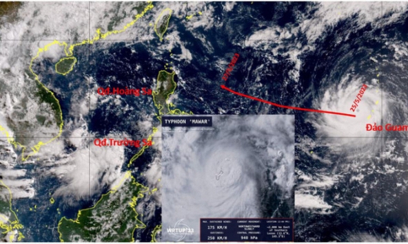 Việt Nam theo dõi sát diễn biến siêu bão Mawar