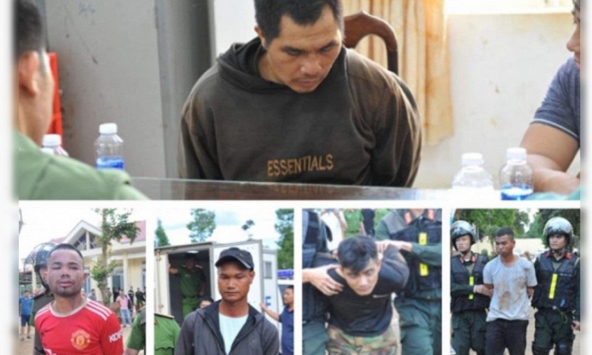 Đã bắt được 22 đối tượng trong vụ tấn công vào hai trụ sở công an ở Đắk Lắk