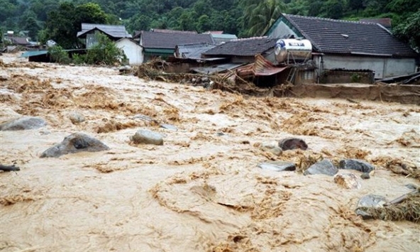 Hà Giang, Tuyên Quang mưa to, nguy cơ xảy ra lũ quét và sạt lở đất