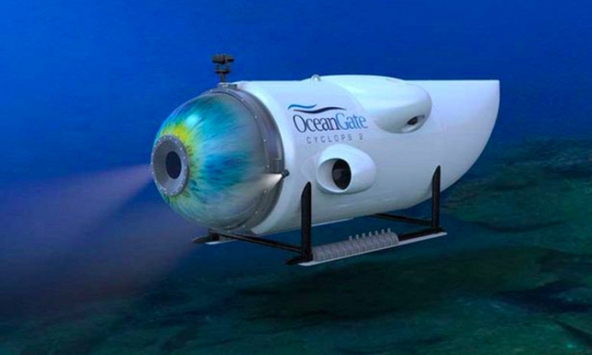 Tàu ngầm du lịch mất tích khi tham quan xác tàu Titanic