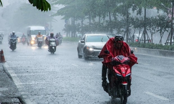 Bắc Bộ-Trung Bộ nắng gay gắt, Tây Nguyên và Nam Bộ có mưa dông