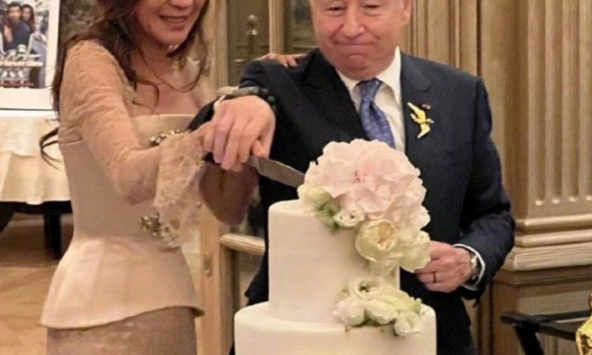 Dương Tử Quỳnh làm lễ cưới ngọt ngào với chồng tỷ phú sau gần 20 năm bên nhau