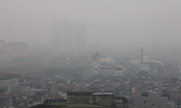 Hà Nội ô nhiễm không khí nghiêm trọng, nhiều điểm đo ghi nhận ngưỡng có hại