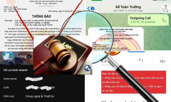 Cài app Tổng cục thuế giả, 9x ở Hà Nội bị mất sạch 240 triệu đồng 