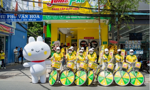 Joins Pro - Chuỗi cửa hàng tự giặt sấy kiểu mới của Masan