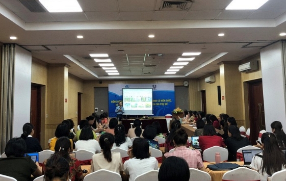 Nâng cao năng lực cho cán bộ Hội về hỗ trợ phụ nữ xây dựng gia đình hạnh phúc, tiến bộ