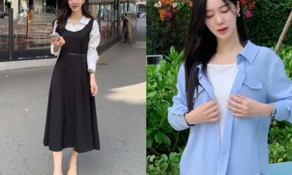 Nàng blogger gợi ý 9 cách diện áo dài tay chuẩn đẹp cho dịp đầu Thu