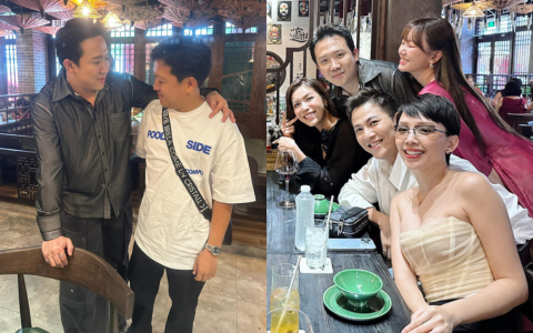 Trường Giang và dàn sao Vbiz đổ bộ chúc mừng vợ chồng Trấn Thành, 2 thành viên thuộc hội bạn thân vắng mặt