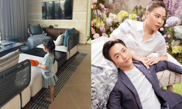 Vợ chồng Cường Đô La khoe căn biệt thự mới tậu: Không gian sang chảnh, xịn nhất là view nhìn thẳng ra biển 