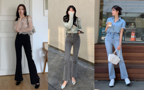 Phối quần jeans ống loe với 7 kiểu áo này, nàng sẽ ghi điểm thanh lịch trong mùa thu năm nay