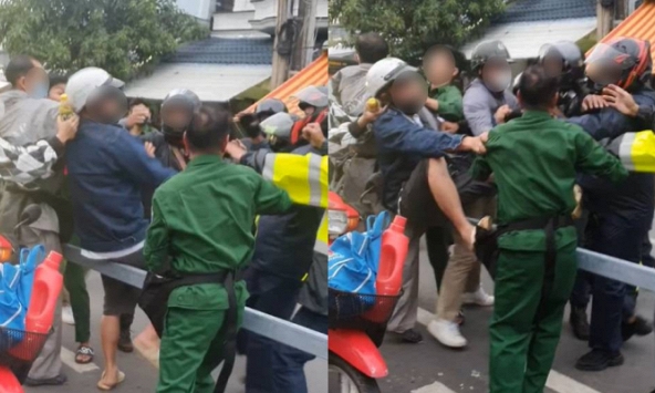 TP HCM: Nhóm mô tô PKL đánh người khi bị nhắc nhở chen hàng lên phà 