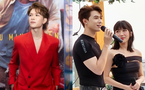 Anh Tú mang visual ngời ngời đi sự kiện, Diệu Nhi ở nhà khẳng định chủ quyền 'nhanh như chớp'