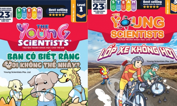 The Young Scientists – Chuyên đề khoa học thiếu nhi nổi tiếng tại Singapore đã có mặt tại Việt Nam