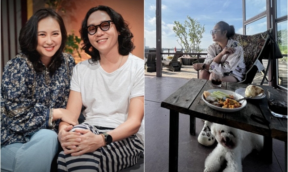 Cuộc sống đời thường bình yên, mộc mạc của 'họa mi làng nhạc Việt' Khánh Linh bên ông xã doanh nhân