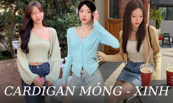 Trời mát lạnh sắm áo cardigan là chuẩn bài: Ngắm ngay 10 mẫu siêu xinh giá từ 135k, xứng đáng để nàng 'cà thẻ' 