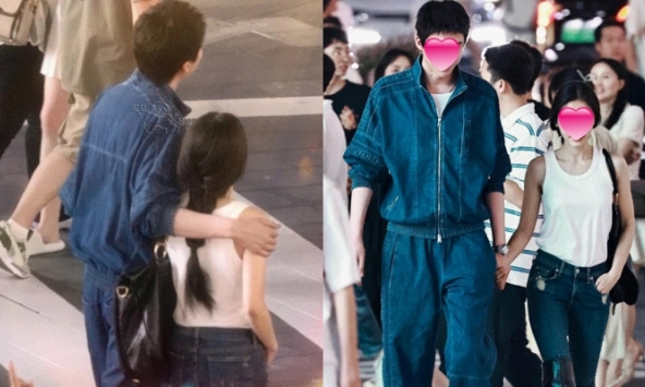 Cặp đôi lộ ảnh hậu trường mà đẹp như chụp tạp chí, chênh lệch chiều cao 30cm càng khiến fan mê mẩn