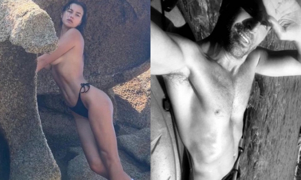 Irina Shayk khoe ảnh sexy khi đi du lịch với tình cũ Bradley Cooper, bạn trai mới Tom Brady thì sao?