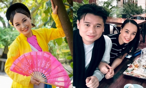 Nàng 'Thị Mầu' được phong NSƯT trẻ nhất nhì Việt Nam: 20 năm sống hạnh phúc bên chồng là nam ca sĩ nổi tiếng