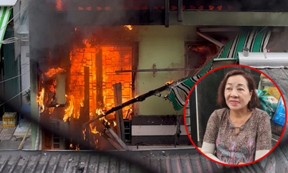 Chủ nhà trọ thất thần, suýt ngất xỉu khi hay tin 2 cô gái trẻ tử vong sau vụ cháy
