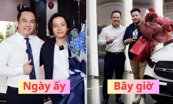 Khoa Pug vừa từ Mỹ về đã tậu Mẹc, chiều cao ngày ấy - bây giờ lọt tầm ngắm netizen