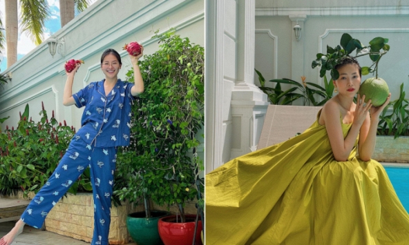 Bên trong biệt thự khu nhà giàu quận 2 của Hoa hậu Phương Khánh: Vườn cây xanh um, cứ ngồi vào là có ảnh đẹp