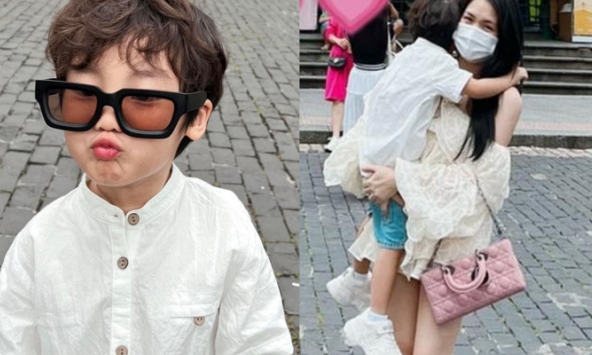 Con trai Hoà Minzy đốn tim vì biểu cảm đáng yêu, mẹ bỉm tiết lộ thay đổi tuổi lên 4