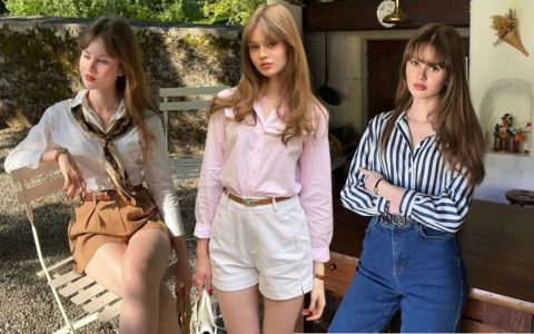 Tủ đồ chỉ toàn áo sơ mi, mỹ nhân nước Pháp khiến chị em nể phục vì khả năng mix đồ sang chảnh lại không nhàm chán