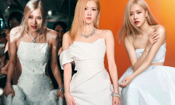 “Hắc công chúa” Rosé và những lần diện váy trắng khiến fan “lo lắng”