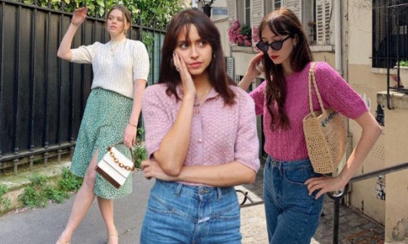 4 cách diện áo len cộc tay trẻ trung và sang xịn mịn như phụ nữ Pháp