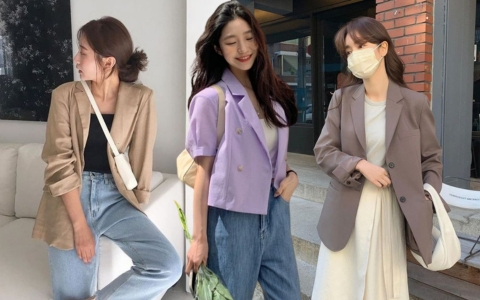 Đáng sắm nhất bây giờ là áo blazer, diện lên sẽ thấy không khí mùa thu liền
