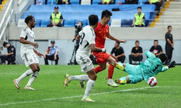 Bỏ lỡ cơ hội ngon ăn, U23 Trung Quốc gặp khó tại vòng loại U23 châu Á