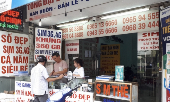 Từ ngày 10/9, dừng bán SIM di động tại đại lý, điểm bán ủy quyền