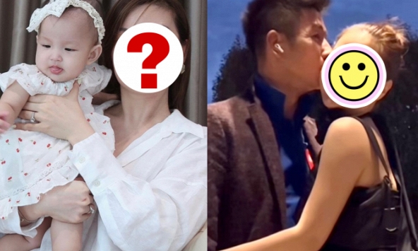 Sau 6 tháng sinh con, Á hậu Vbiz lần đầu công khai gương mặt của nhóc tỳ thứ 2 