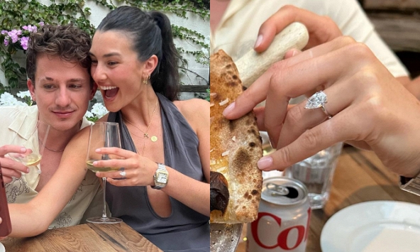 Trở về từ Việt Nam, Charlie Puth cầu hôn bạn gái 'thanh mai trúc mã' bằng nhẫn kim cương cực khủng