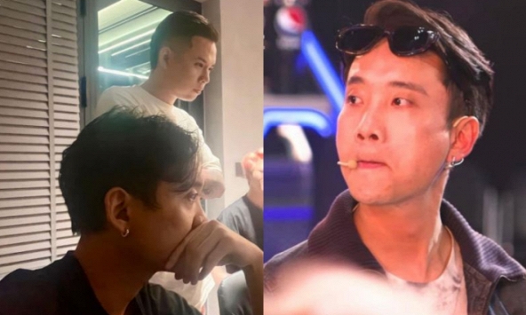 Andree giục JustaTee mix bài như sếp giục deadline nhân viên: 'Alo, xong chưa, làm kĩ kĩ cho anh nhé!'