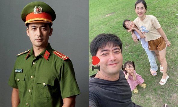 Nam diễn viên đóng công an nhiều nhất màn ảnh, bỏ phố về quê, sống hạnh phúc bình yên bên vợ kém 11 tuổi