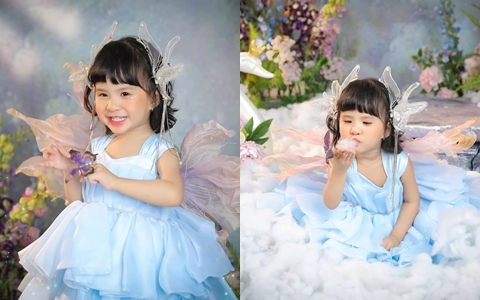 Thiên An khoe ảnh ái nữ hóa thiên thần nhí cực xinh xắn, gây xúc động khi tuyên bố 1 điều