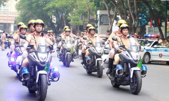 Công an Hà Nội thông báo phân luồng giao thông phục vụ đón đoàn khách quốc tế thăm chính thức Việt Nam