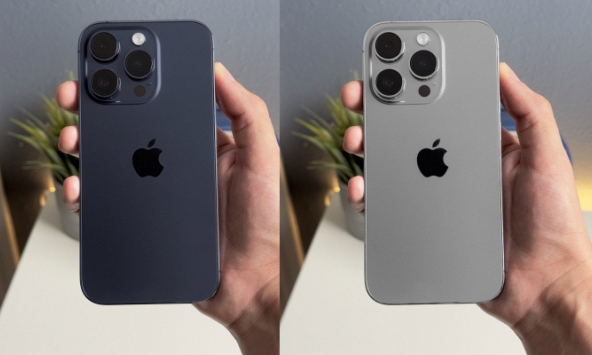 iPhone 15 Pro Max màu xanh trên tay sang chảnh thế này, iFan đã có lý do để “cháy túi”!